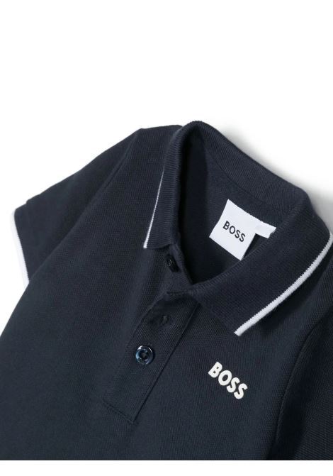 Polo con stampa HUGO BOSS KIDS | J05P13849